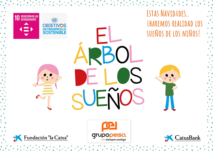 Foto GRUPO PEISA PARTICIPA EN LA ACCIÓN SOLIDARIA “EL ÁRBOL DE LOS SUEÑOS”.